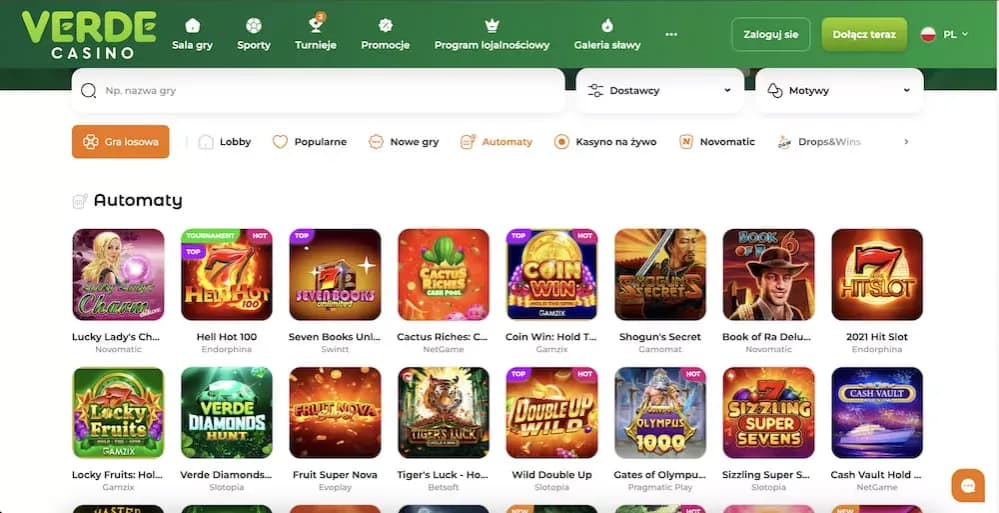 Jakie gry wybrać z bonusem 100 zł w Verde Casino, aby wygrać?