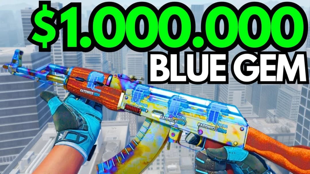 Najdrożej sprzedany skin w CS:GO - niesamowita historia AK-47 Blue Gem